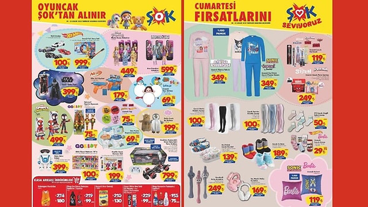 ŞOK’ta Yıl Sonu Fırsatları Başlıyor: 20–23 Aralık 2025 Aktüel Ürünler Kataloğu Yayında